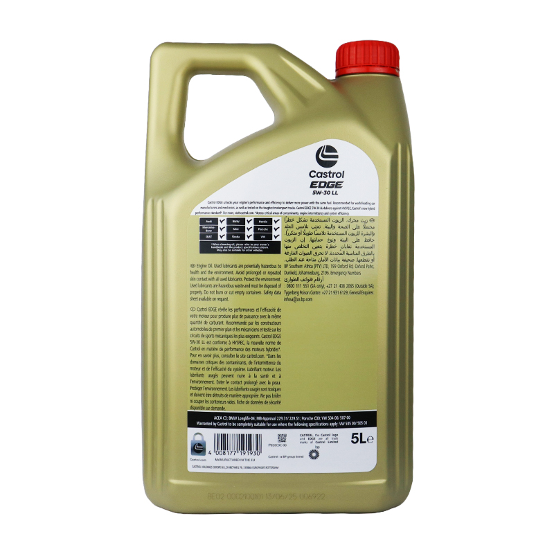 CASTROL Huile moteur P02011B-00