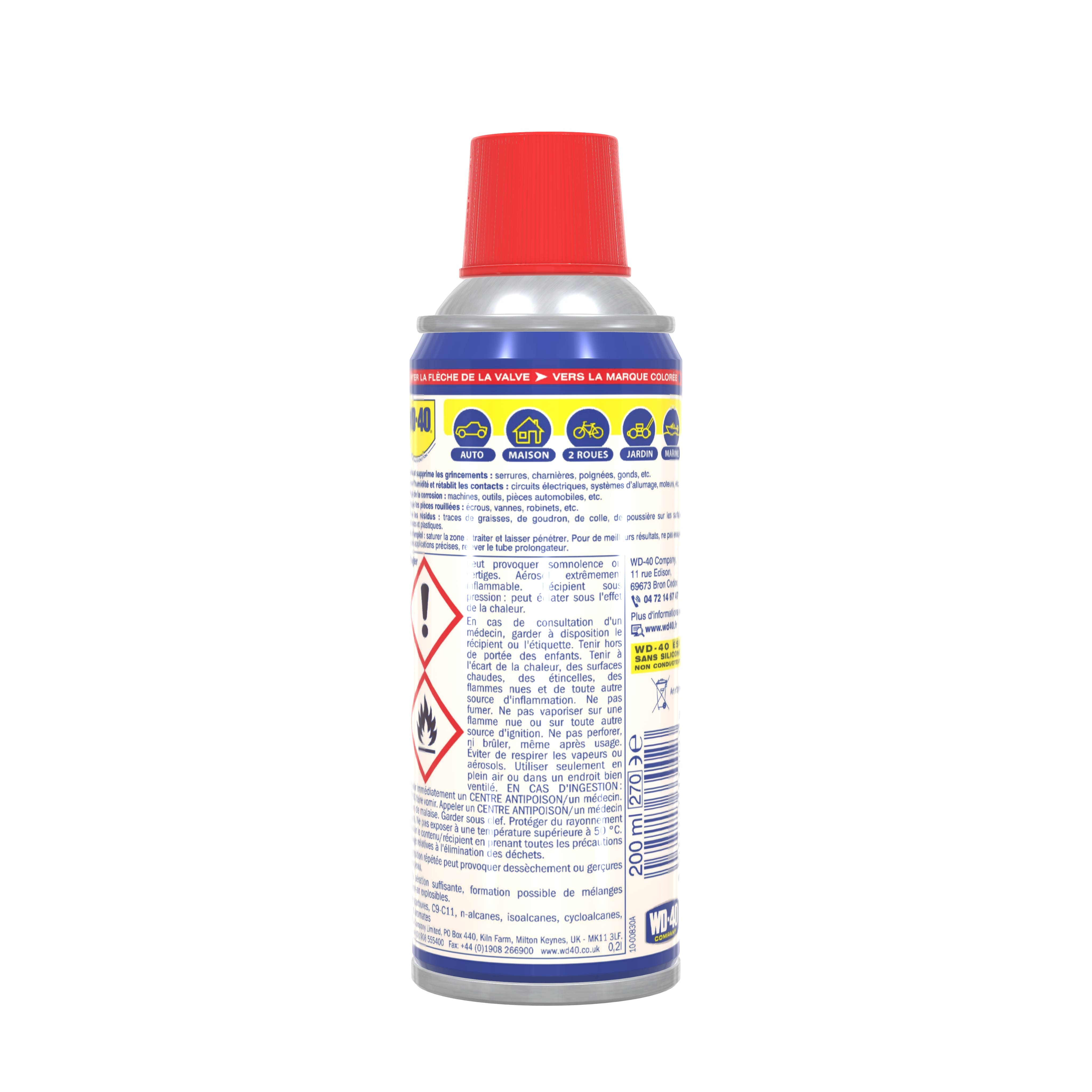 WD-40 Lubrifiant et Dégrippant WD33002