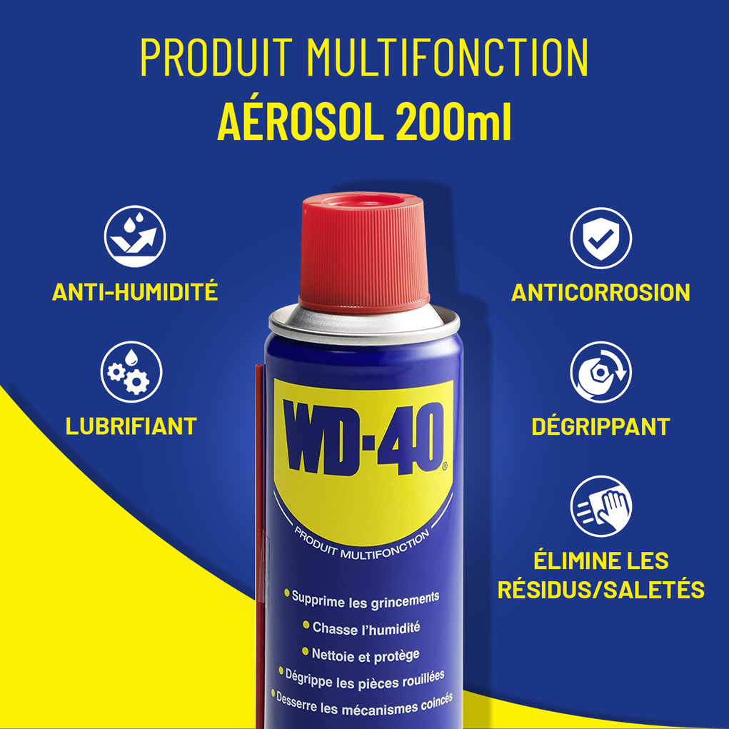 WD-40 Lubrifiant et Dégrippant WD33002