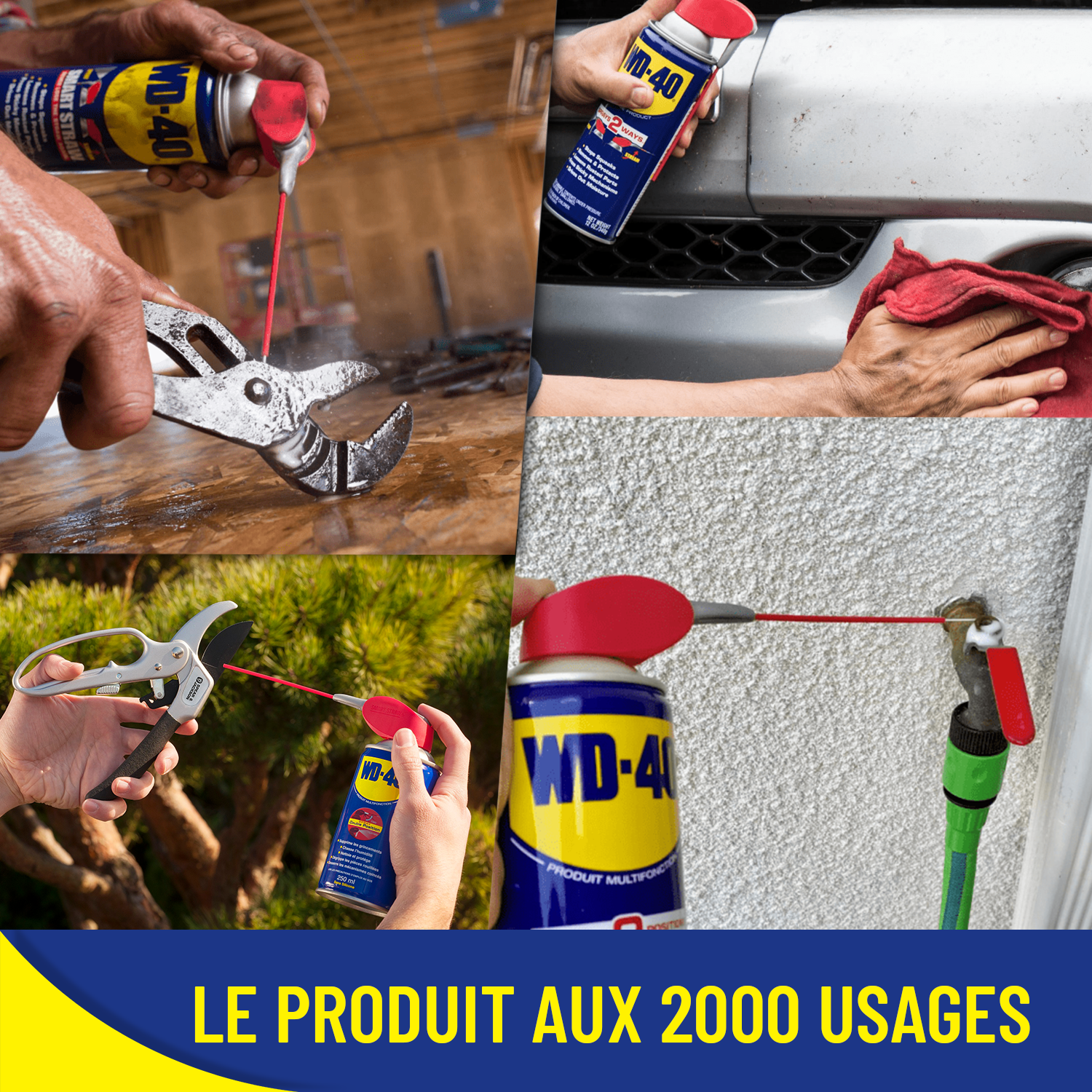 WD-40 Lubrifiant et Dégrippant WD33968