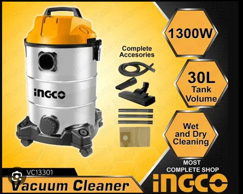INGCO Aspirateur et Nettoyeur VC13301
